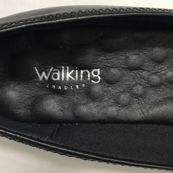 WALKING CRADLES SHOES BLACK 9 1/2B NEVER WORN - Picture 2 of 9